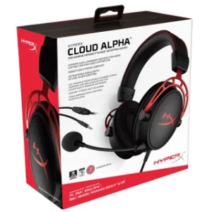 HYPERX SLUSALICE CLOUD ALPHA RED 4P5L1AM