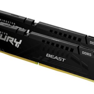 Kingston 64GB 6000MHz DDR5Fury Beast (2x32GB), CL30,XMP, EXPO, 2RX8, 288-pin 16Gbit