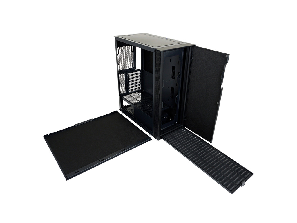 LC-Power Sound Insulated CaseLC-8000B, 1x USB-C, 2x USB-AE-ATX, ATX, Micro-ATX, Mini-ITX - Image 3