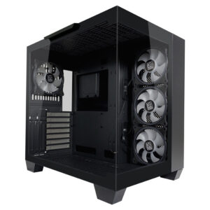 LC-Power Case Gaming 809BE-ATX, ATX, Micro ATX, MiniITX4x 120mm ARGB fans, tempered glass