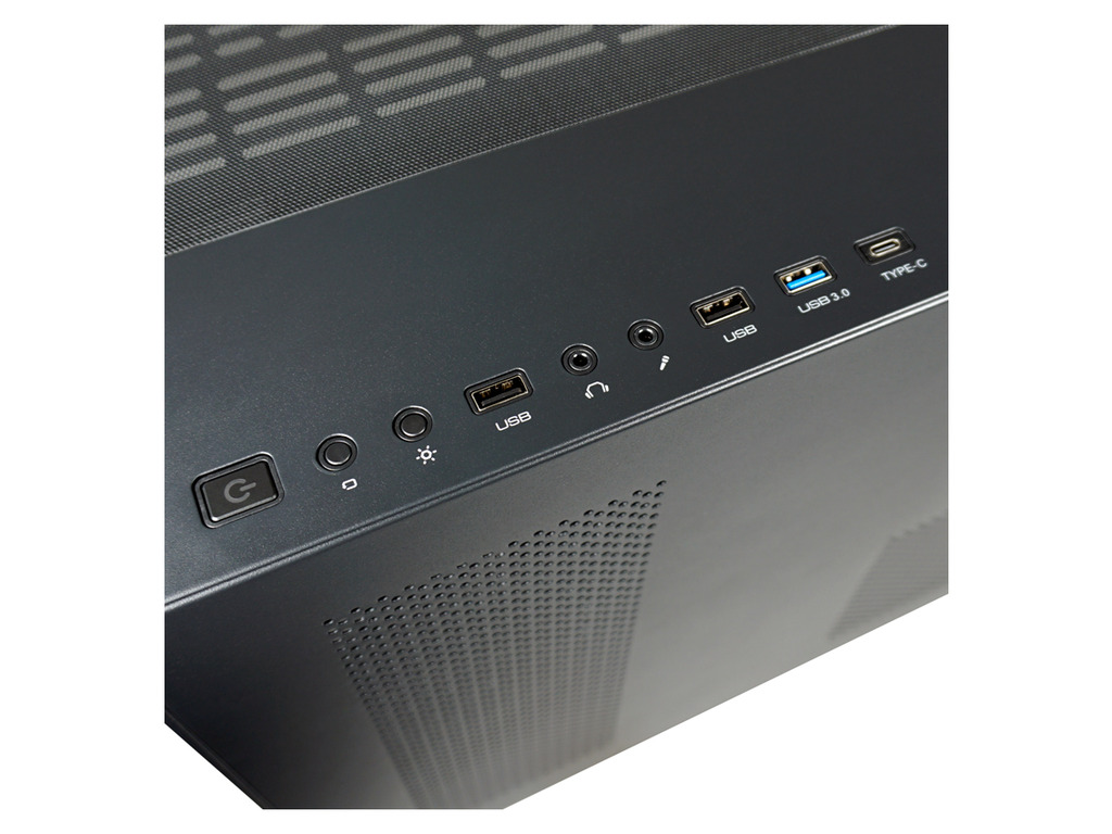 LC-Power Case Gaming 809BE-ATX, ATX, Micro ATX, MiniITX4x 120mm ARGB fans, tempered glass - Image 4