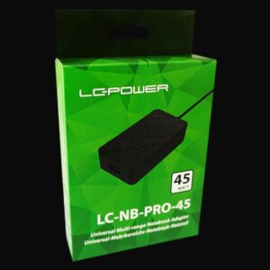 LC-Power Notebook Adaptor 45W Universal with 10 Adaptors