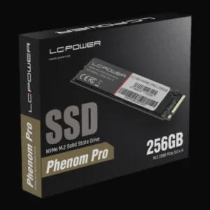 LC-Power 256GB NVMe M.2 SSD Phenom Pro Series R: 3000MB/s, W: 1000MB/s