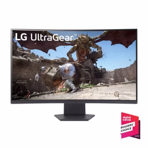 LG 32" Curved UltraGear MonitoVA, 2560x1440, 180Hz, 300cd3000:1, 1ms, 2xHDMI, DP, HAS