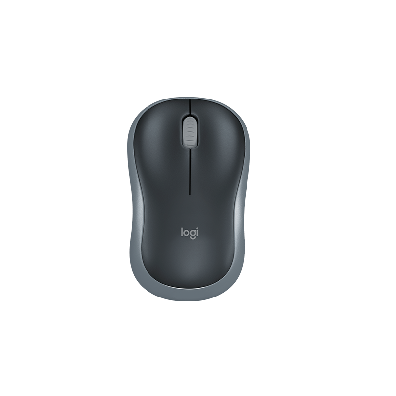 LOGITECH MIŠ M185 WIRELESS SOFT GRAY