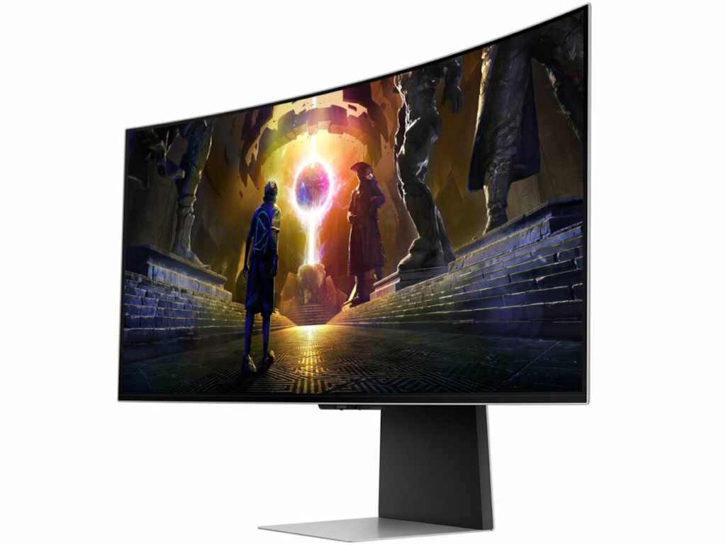 Samsung 34" Odyssey G8 Monitor1800R, UWQHD, OLED, 175Hz0.03ms, 2xHDMI , DP, 2xUSB 3.0 - Image 3