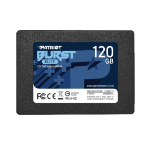 Patriot SSD 120GB 2.5'';SATA3, Burst Elite;up to R/W : 450/320MB/s;