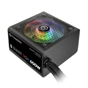 Thermaltake PSU Smart RGB 600w82-86% efficiency, ATX120mm Fan