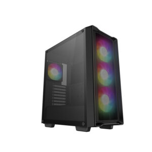 DeepCool Case CC560 Mesh V2Black, ATX, mATX, Mini-ITX,4x ARGB fans