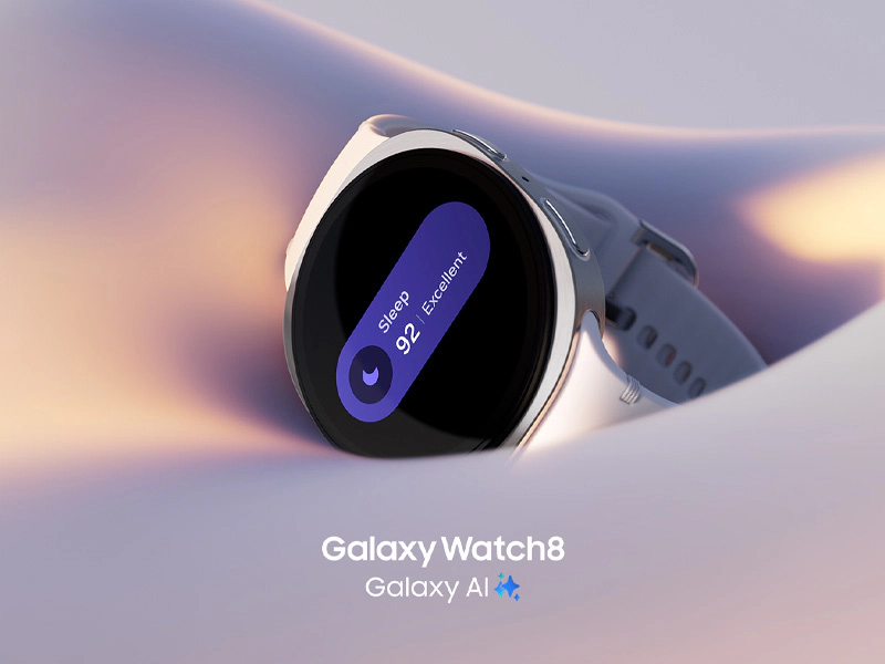 SAMSUNG GALAXY WATCH 8 40MM BR SILVER