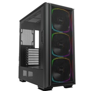 Montech Sky Two GX Black TG, E-ATX, Mid-Tower 3x 140mm ARGB Fans