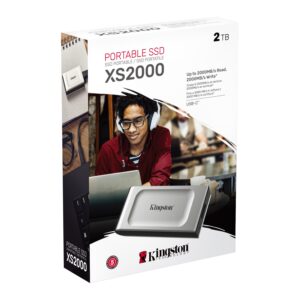 Kingston Ext SSD 2TB USB-CXS2000, R/W:2000/2000MBs