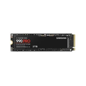 Samsung SSD 990 PRO 2TB NVMeM.2,PCIe Gen 4.0 x47450MB/s read,6900MB/s write