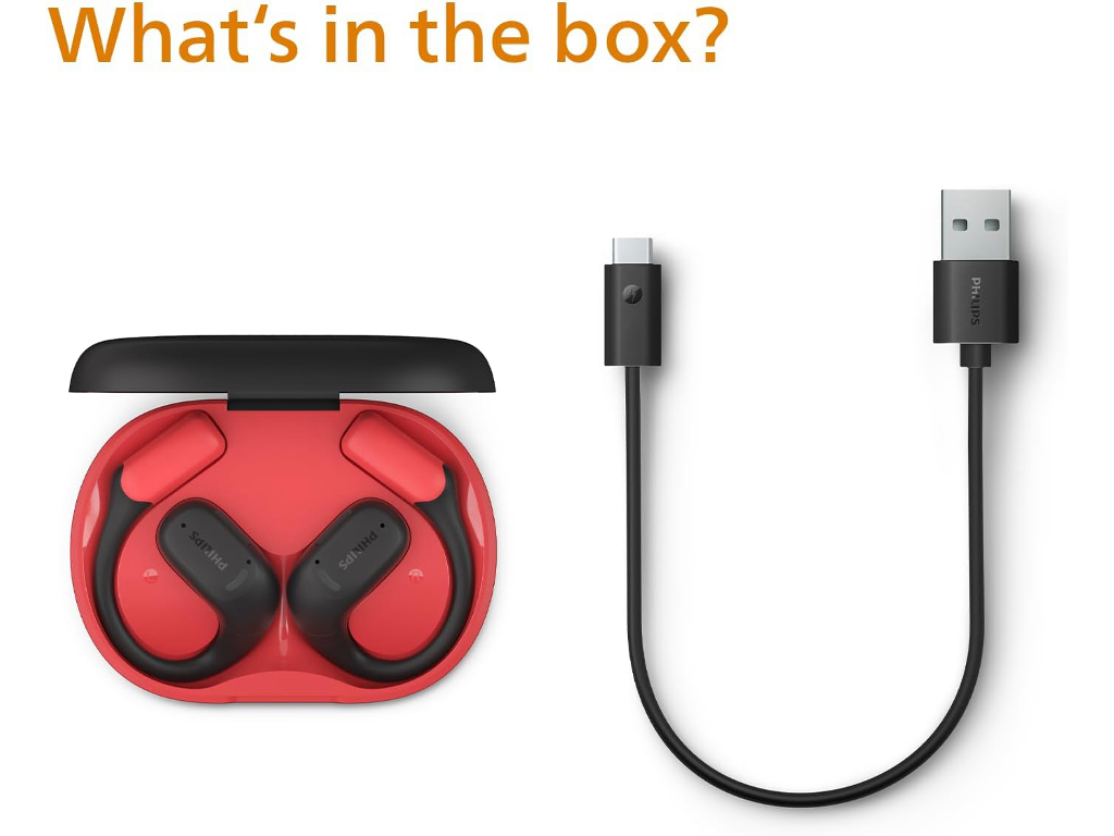 Philips TAA6709BK/00 sportskeBT slušalice, IP55 zaštita,do 28h reprodukcije - Image 3