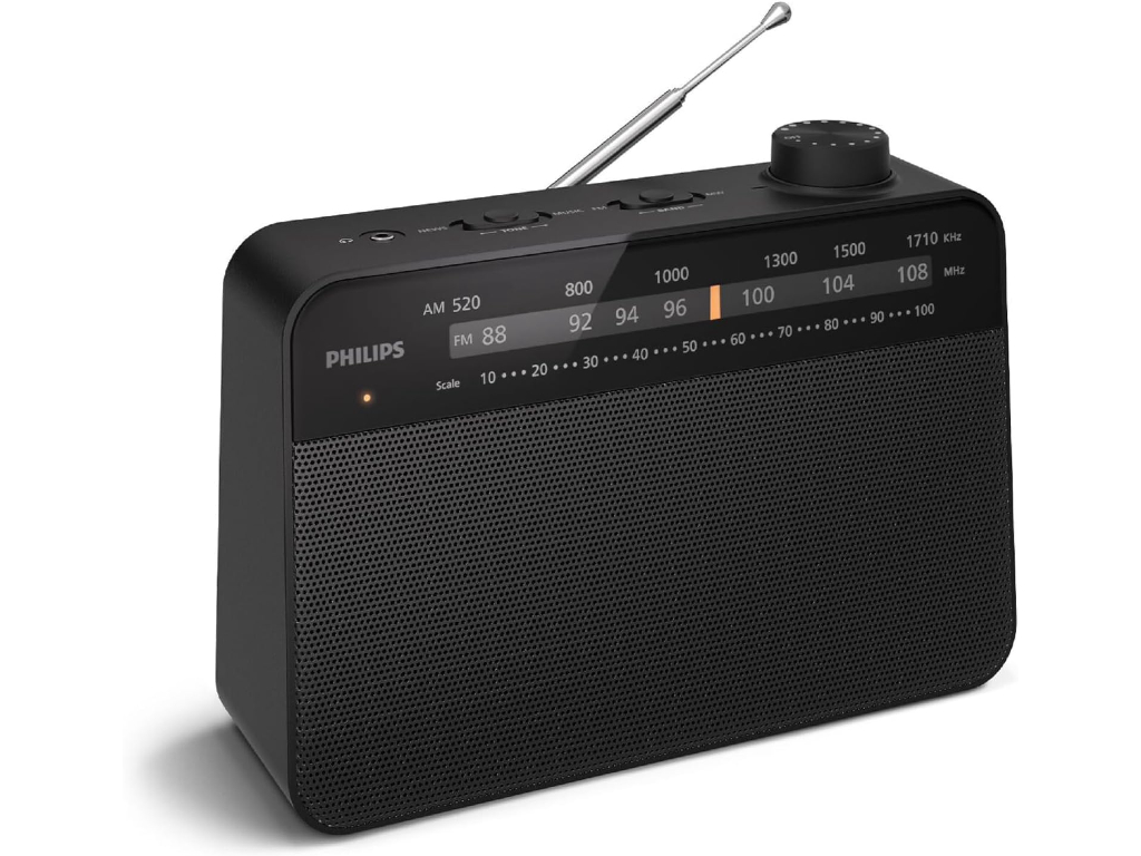 Philips TAR2509/10 prijenosniFM/AM radio; Analogno podešav;Napajanje izmjen. strujom ili baterijom