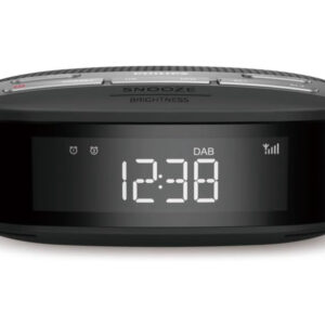 Philips TAR3505/12 budilnikFM; DAB+; Dvostruki alarm;Izlazna snaga (RMS) 1W;