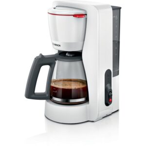 BOSCH  aparat za kafu TKA2M111 My Moment, Bijela, 1.4l,1200WStakleni vrč za 10/15 šoljica kafe