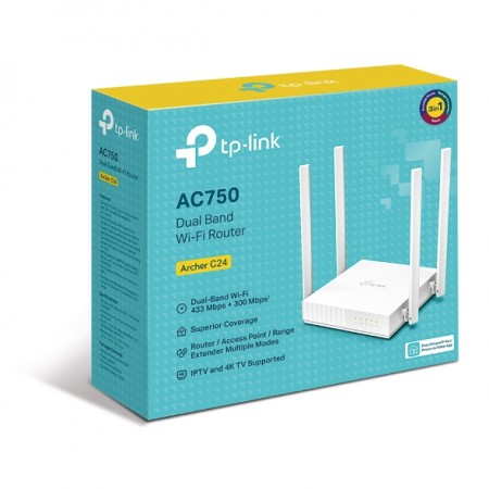 TP-LINK AC750 DUAL BAND WIFI ROUTER