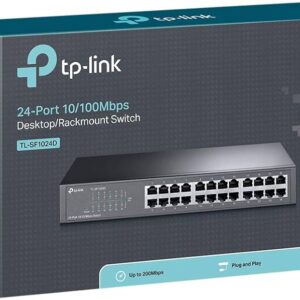 TP-Link TL-SF1024D 24-port 10/100 Mbps unmanaged Fast Ethernet switch