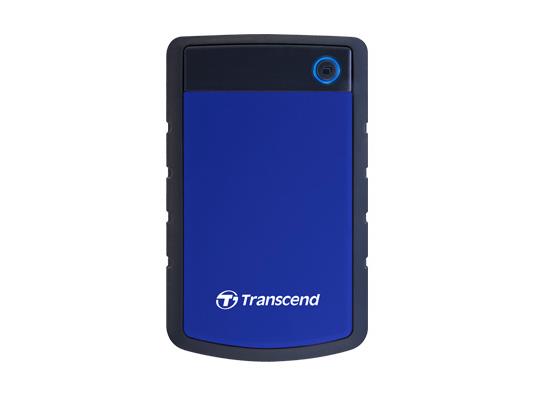 Transcend HDD 2TB StoreJet H3portable,anti-shock,blue