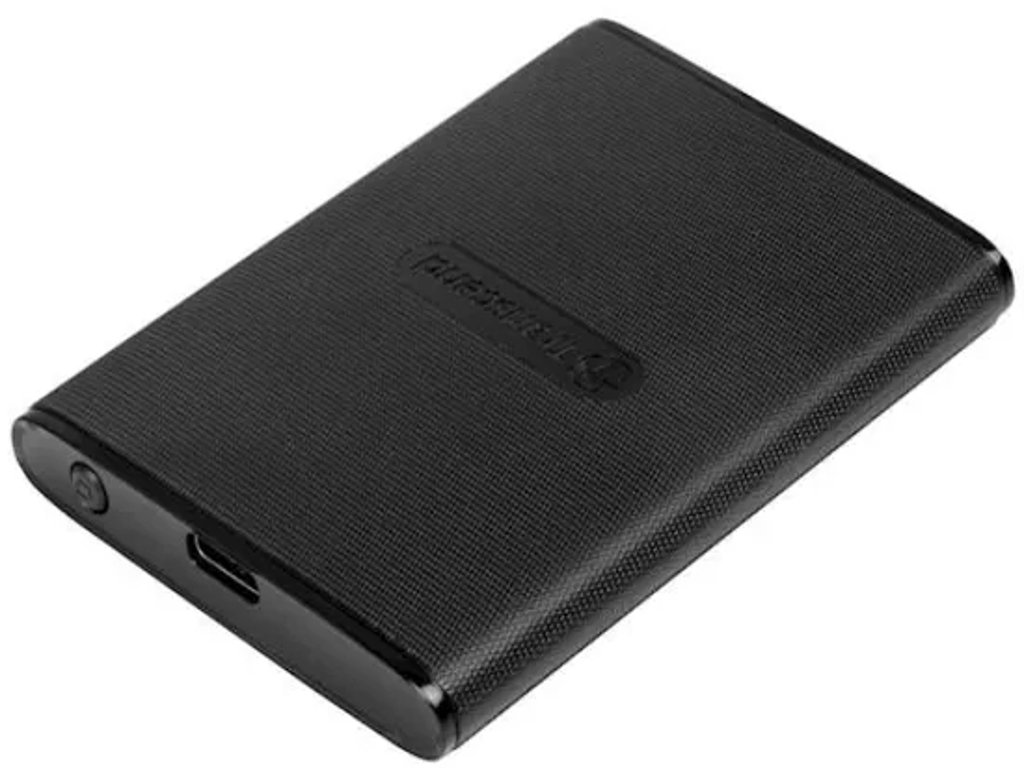 Transcend SSD 500GB PortableESD270C,Type C,USB 3.1,Black