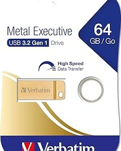 USB MEMORIJSKI STIK 64GB VERBATIM ZLATNI