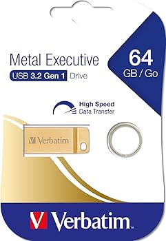 USB MEMORIJSKI STIK 64GB VERBATIM ZLATNI