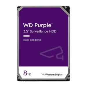 WD HDD 8TB SATA3 256MB PurpleSurveillance