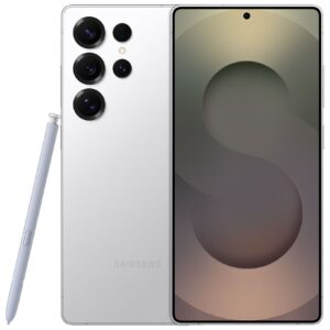 SAMSUNG GALAXY S25 ULTRA 12/256GB TITANIUM WHITE SILVER + SLUŠALICE