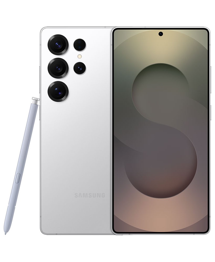 SAMSUNG GALAXY S25 ULTRA 12/256GB TITANIUM WHITE SILVER + SLUŠALICE