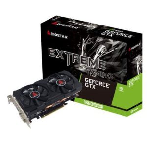 BIOSTAR VGA 1660 Ti 6GB 6GB GDDR6, 192-bit, 1x DVI, 1x DP, 1x HDMI