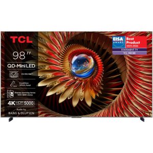 TCL 98"C8K 4K QD-Mini LED TV144Hz Google TV; ZeroBorder;Audio BANG & OLUFSEN; HDR Premium 5000;
