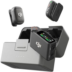 DJI Mic 3 TransmitterMikrofon,prijenos do 250m,5.5hsnimanje,48kHz 24 zvuk,8GB pohrana