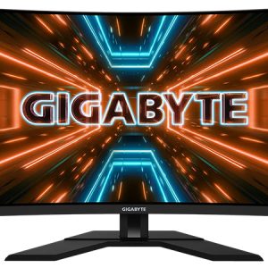 Gigabyte MONITOR 32" [M32QC];Curved,VA,QHD,170hz,1ms,350cd,2xHDMI,1xDP,1cType-c,2xUSB, Curved