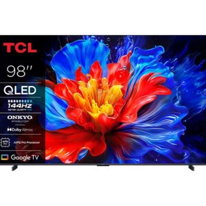TCL 98"P8K 4K QLED TV 144HzGoogle TV; Motion Clarity Pro;Game Master; Onkyo 2.1;