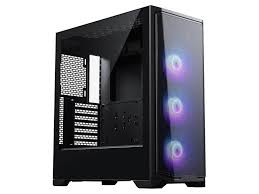 Phanteks Case Eclipse G370A Mid tower, ATX, Black 3x RGB fans