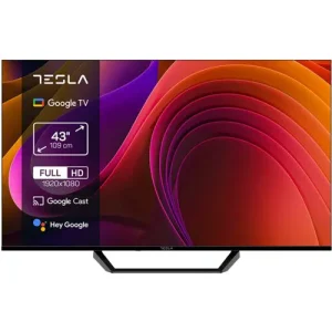 TESLA TV QLED Q43E665GFS  FHD  Powered by Google TV -HGL HR  Box zvucnici 2x10W