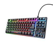 Trust GXT833 THADO TKL Illuminated Keyboard, Black