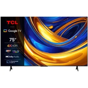 TCL 75"V6B 4K HDR TV Google OSHDR10 and HDR HLG; HDMI 2.1;Game Master 2.0; Dolby Audio