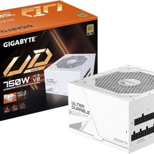 Gigabyte PSU 750W GM PG5 ICE 750W Gold, ATX 3.1 White/Bijela