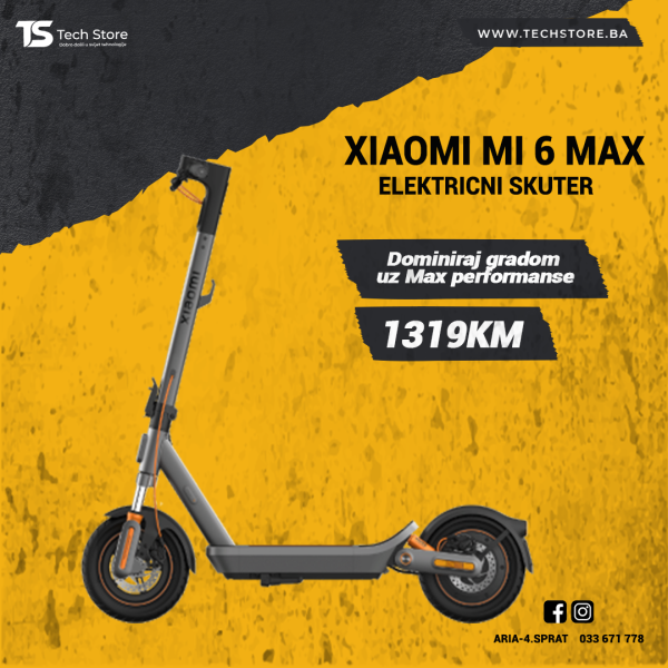 Xiaomi 6 Max električni romobil
