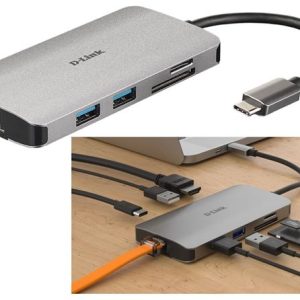 D-Link USB-C HUB 8-in-1, DUB-M810