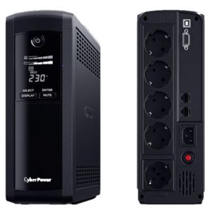 CyberPower 1600VA/960W VP1600ELCD, line-int., šuko, desktop