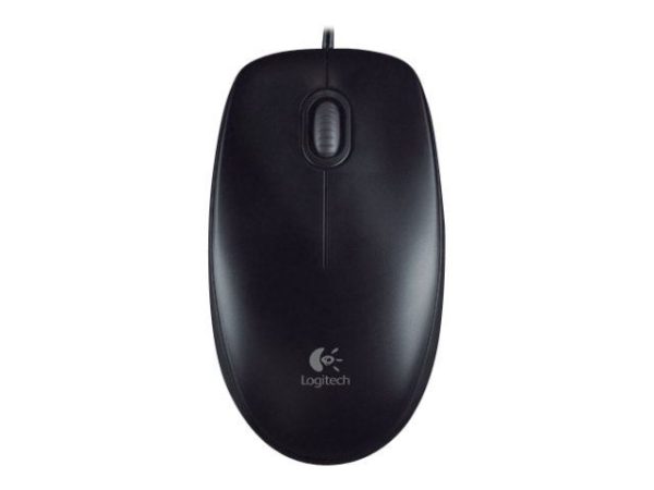 Miš LOG B100 optical USB OEM, crni 910-003357