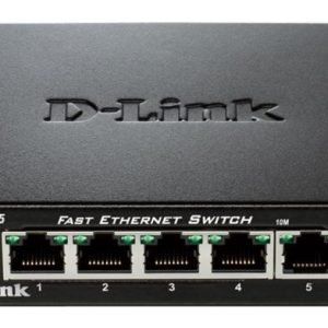 D-Link switch neupravljivi,DES-105/E (metalno kućište)