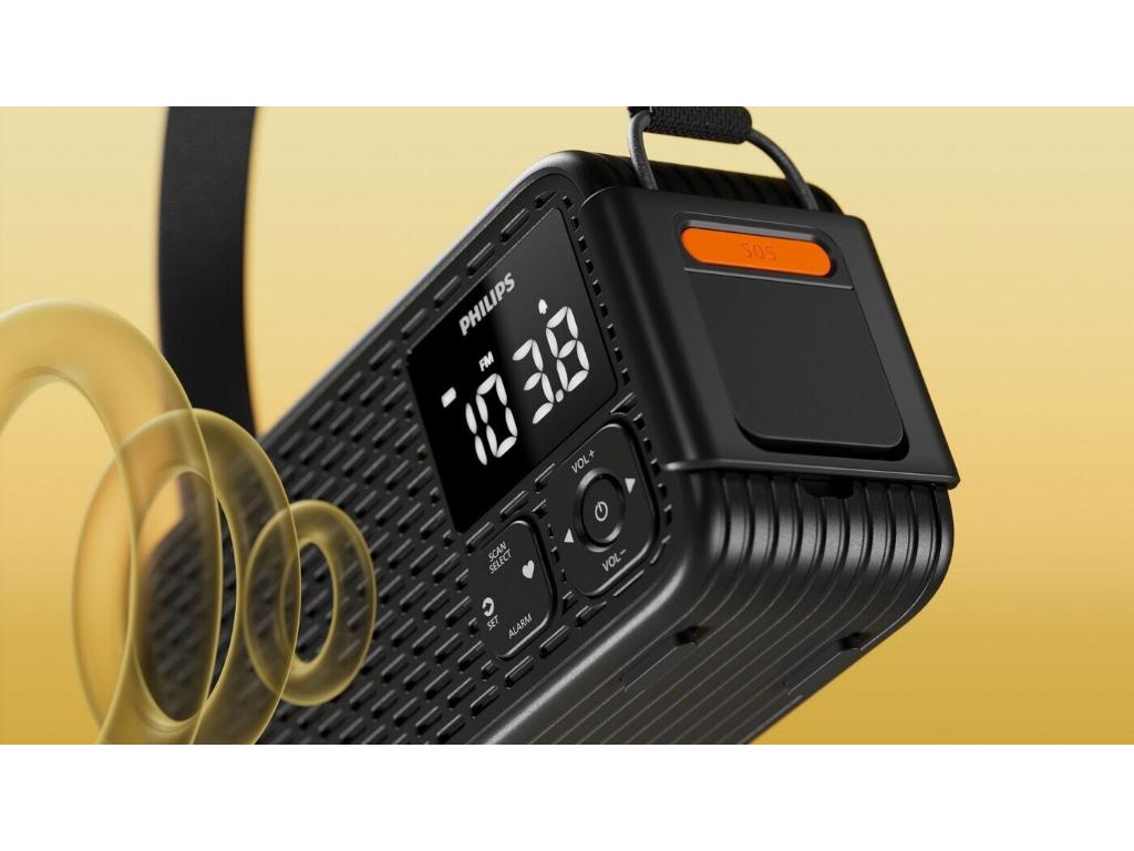 Philips radio TAR3500za hitne slucajeve; IP55;AM/FM; USB-A izlaz za punjenje telefona - Image 5