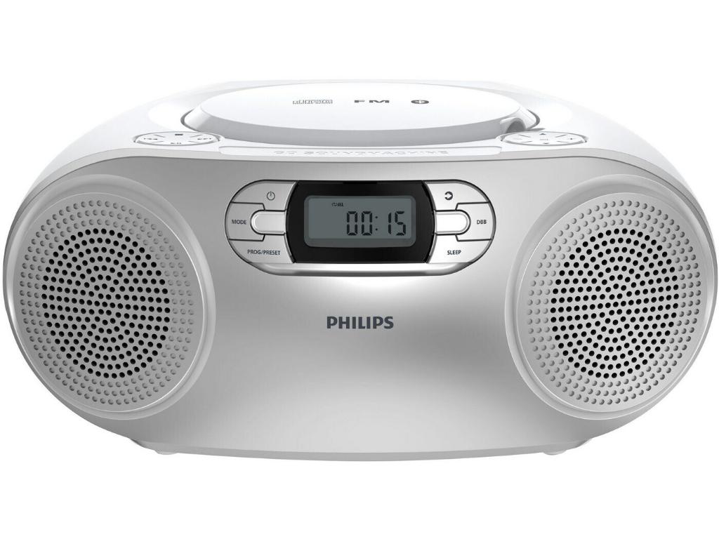 Philips TAZ2000 CD SoundmachinCD; CD-R; CD-RW; FM Antena;BT; USB; izlazna snaga (RMS) 3WX2; siva - Image 2