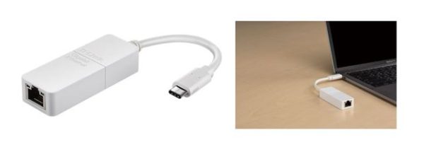 D-Link USB-C to Gigabit Ethernet Adapter DUB-E130