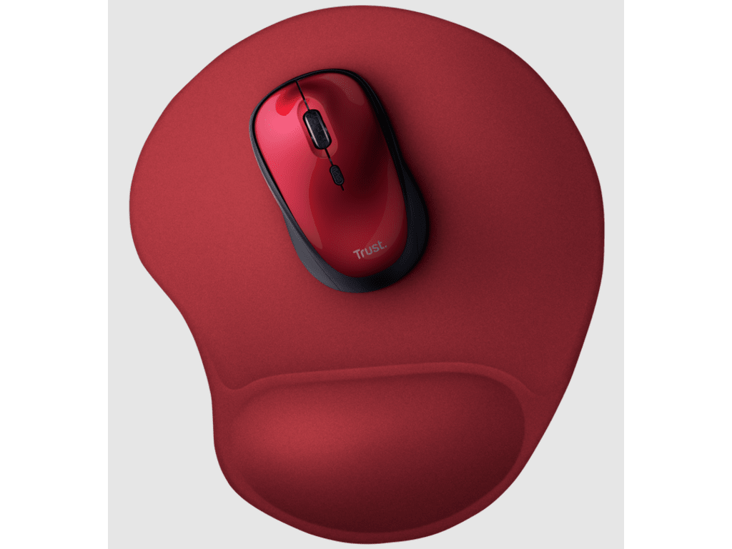 Trust Big-Foot podloga za miš,ergonomska, crvena boja - Image 2