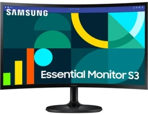 24" FHD Zakrivljeni Monitor S3VA, 1920x1080, 3000:1, 100Hz4ms, 250cd, VGA, HDMI, VESA, crna